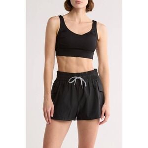 90 Degree By Reflex Black Tova Sport Bra XS Hi Performance BW21380‎ NWT Sporty